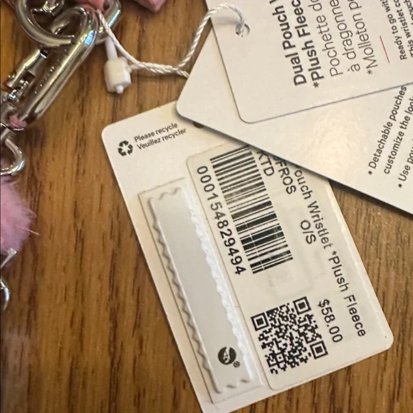 Lululemon Athletica Pink Wristlet with Strap - Picture 6 of 6